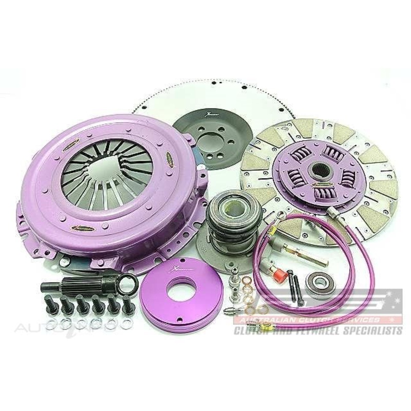 Xtreme Clutch Kit Inc Flywheel & CSC-Cushioned Ceramic-Non SAC FIT HOLDEN COMMODORE VE