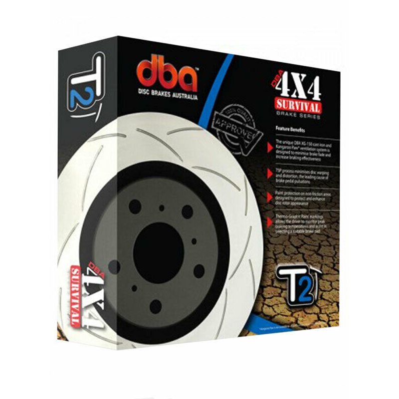 2 x DBA T2 Slotted Rotor (DBA2316S)