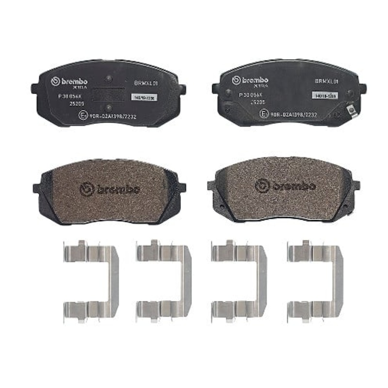 Brembo P30056X XTRA Series Brake Pad Set Front
