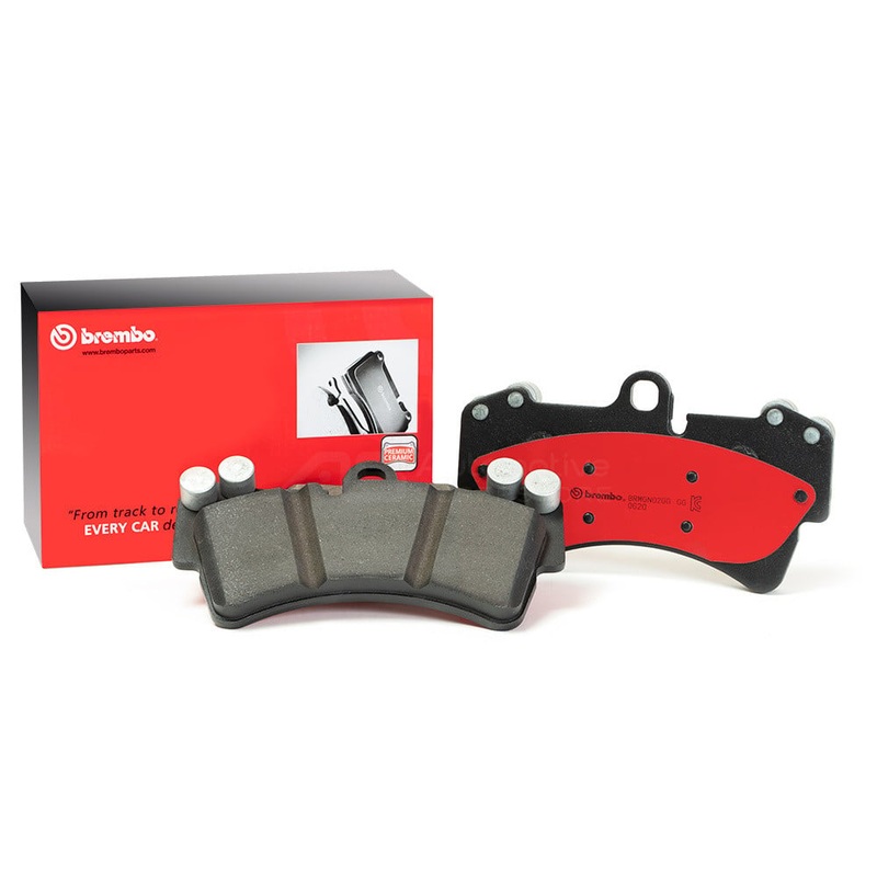 Brembo P30077N NAO Series Premium Ceramic Brake Pad Set Front