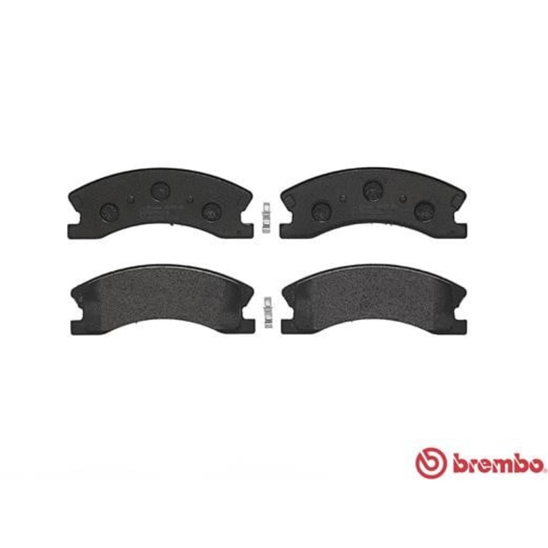 Brembo P37008 Original Replacement LOW-MET Brake Pad Set