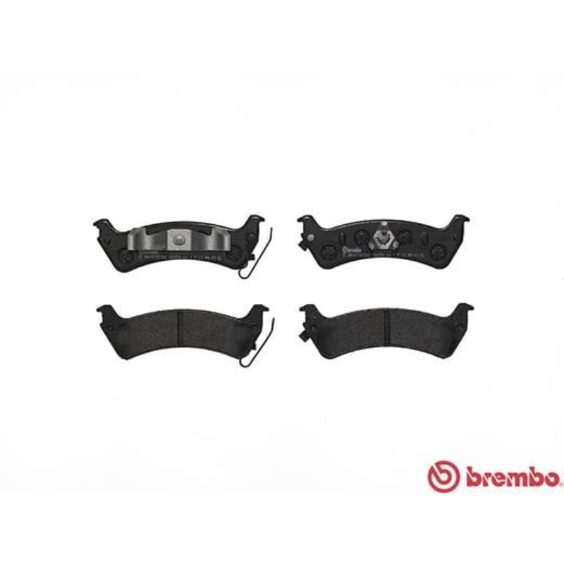 Brembo P37012 Original Replacement LOW-MET Brake Pad Set