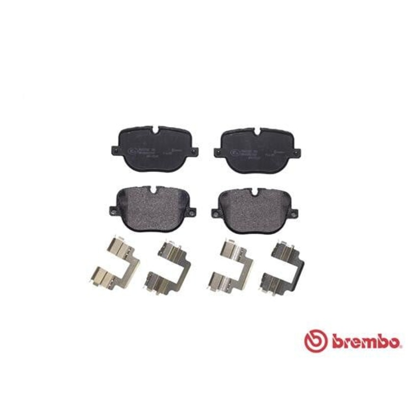 Brembo P44025 Original Replacement LOW-MET Brake Pad Set