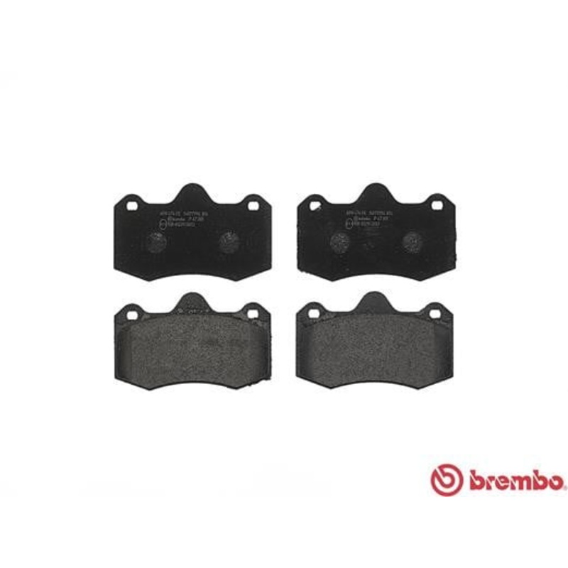 Brembo P47001 Original Replacement LOW-MET Brake Pad Set