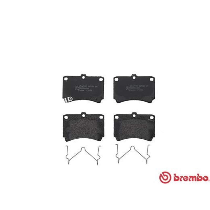 Brembo P49016 Original Replacement LOW-MET Brake Pad Set