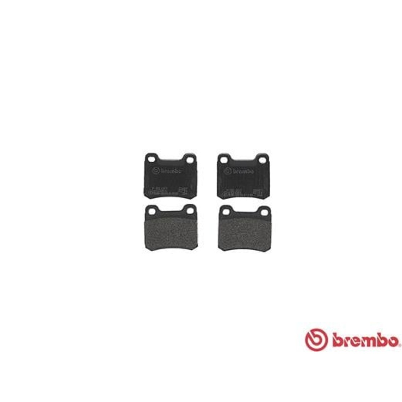 Brembo P50007 Original Replacement LOW-MET Brake Pad Set
