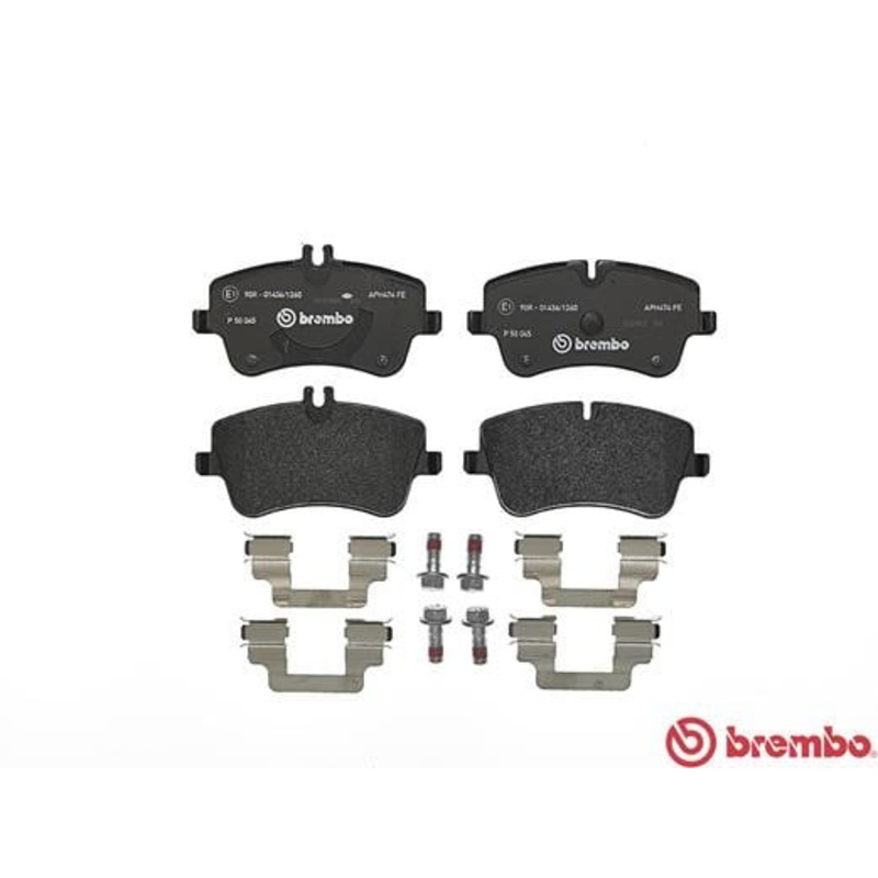 Brembo P50045 Original Replacement LOW-MET Brake Pad Set