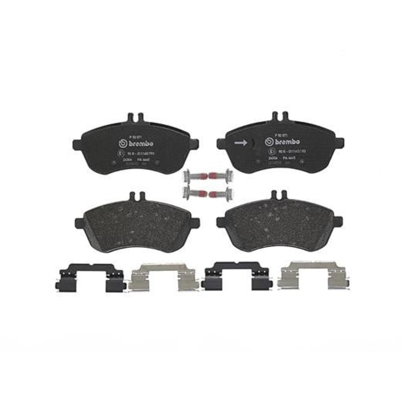 Brembo P50071 Original Replacement LOW-MET Brake Pad Set
