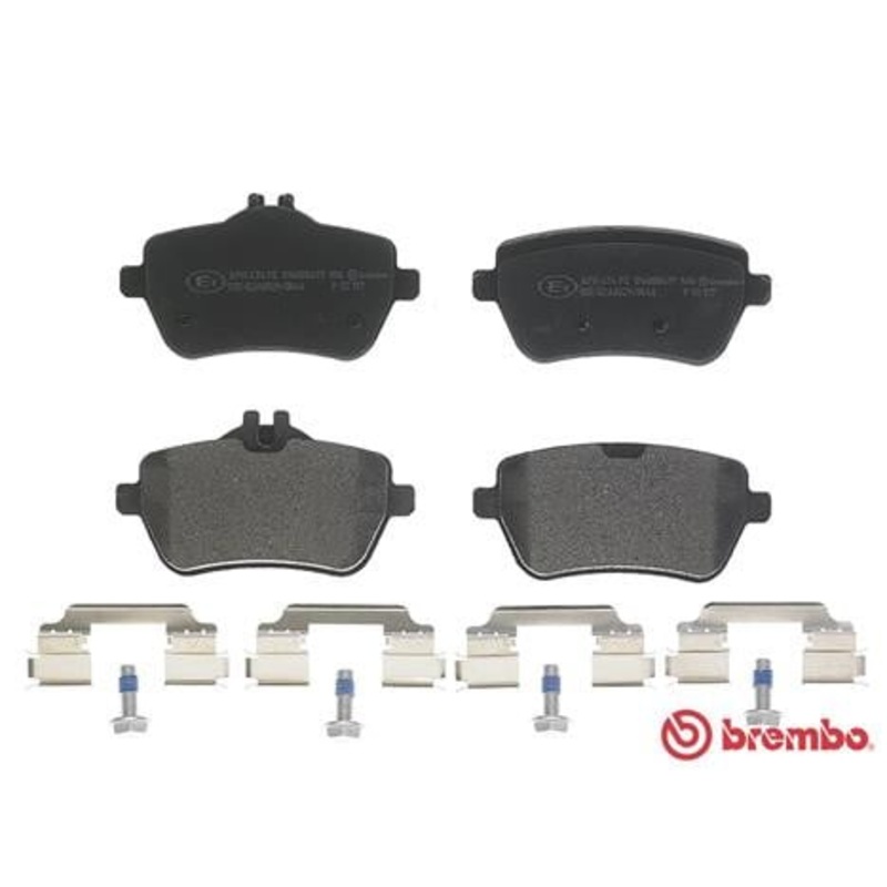 Brembo P50117 Original Replacement LOW-MET Brake Pad Set