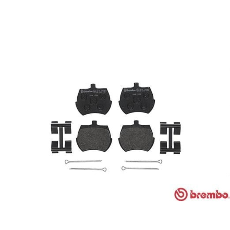 Brembo P52002 Original Replacement LOW-MET Brake Pad Set