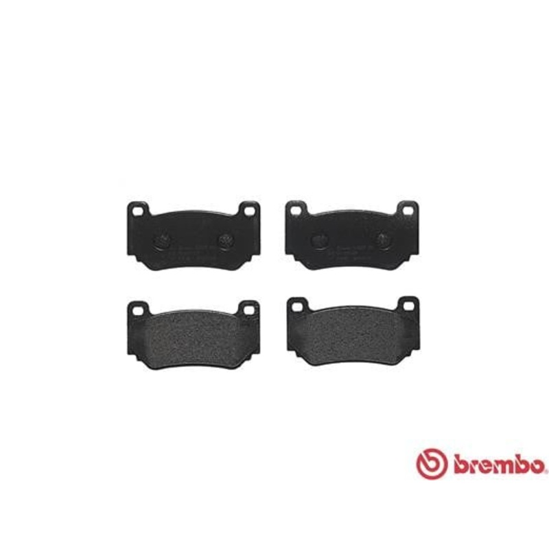 Brembo P52018 Original Replacement LOW-MET Brake Pad Set