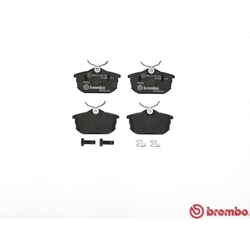 Brembo P54023 Original Replacement LOW-MET Brake Pad Set