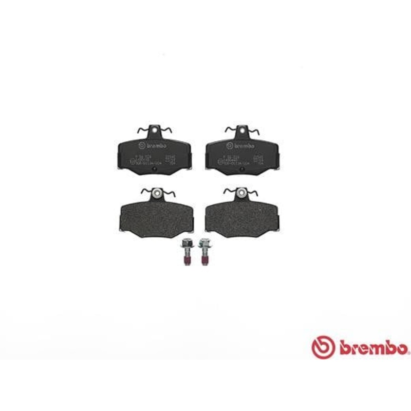 Brembo P56024 Original Replacement LOW-MET Brake Pad Set