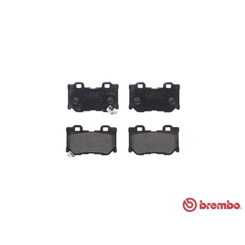 Brembo P56095 Original Replacement LOW-MET Brake Pad Set