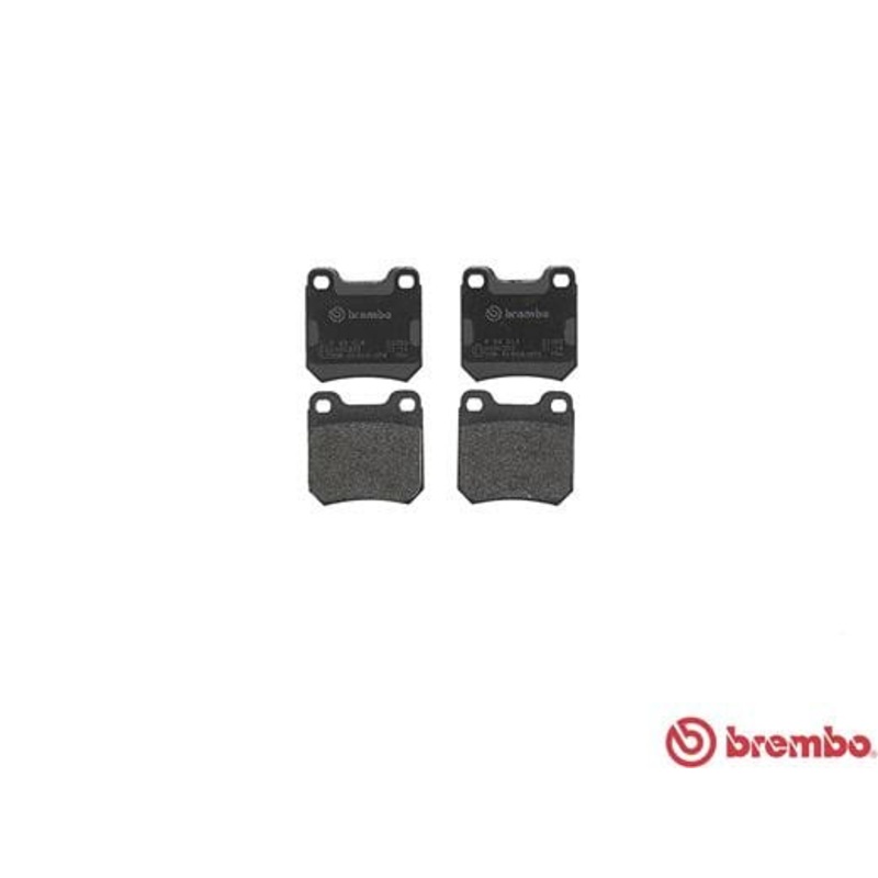 Brembo P59014 Original Replacement LOW-MET Brake Pad Set