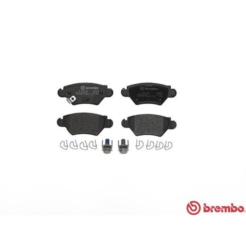 Brembo P59031 Original Replacement LOW-MET Brake Pad Set
