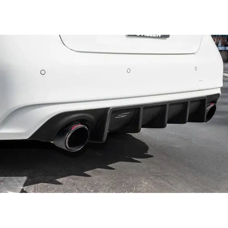 2018-2021 Infiniti Q50 Rear Diffuser - Matte Black - KB11241MB