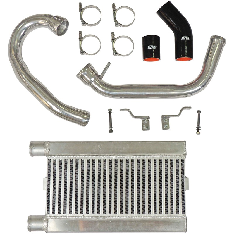 Front intercooler kit for Audi A3 1.8 Turbo 20V  150cv  Black Hose