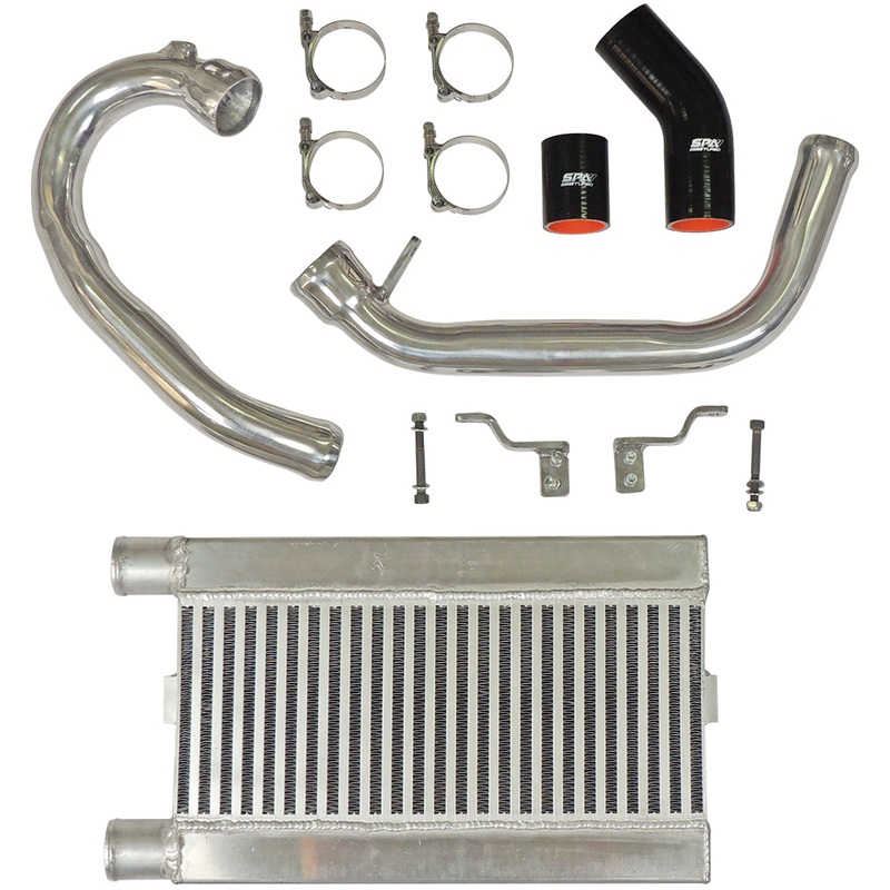Front intercooler kit for Audi A3 1.8 Turbo 20V  180cv  Black Hose