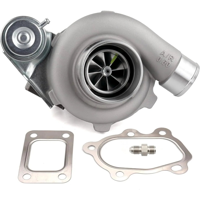 GEN II GTX2860R Dual Ceramic Ball Bearing Turbo Point Milled Billet Wheel - Internal Wastegate