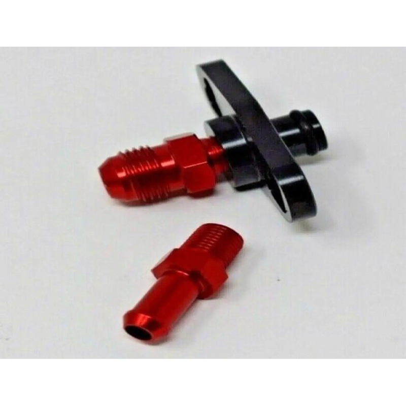 Fuel Pressure Regulator FPR Adapter For Nissan GTR R32 R33 R34 RB20 RB25 1/8NPT