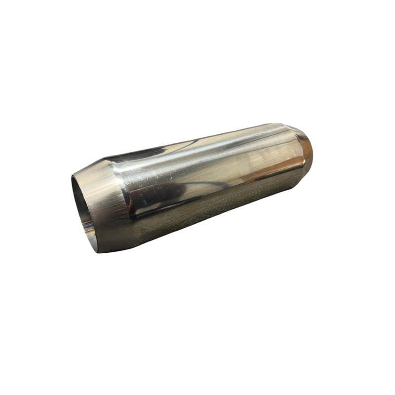 2.5" 3" Inlet 2.5" 3" Outlet Performance Mufflers Exhaust Resonator SS Universal