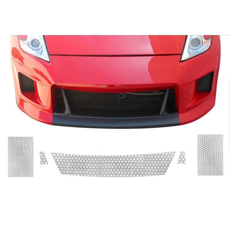 2009-2020 Nissan 370Z [Z34] Mesh Grille Insert [STILLEN Fascia] - KB11121LG