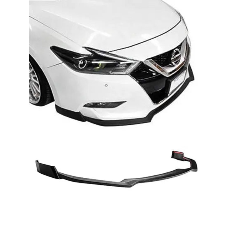 2016-2018 Nissan Maxima Front Lip Splitter [Matte Black] - KB12841