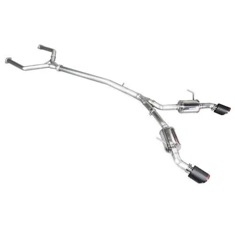 2016-2021 Infiniti Q50 [3.0t] Cat Back Exhaust w/ Carbon Fiber Tips - 504450