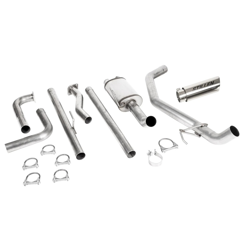 2016-2023 Nissan Titan Cat back Exhaust - [5.6L] (NON-XD) 2WD/4WD - Polished Tip - 509560