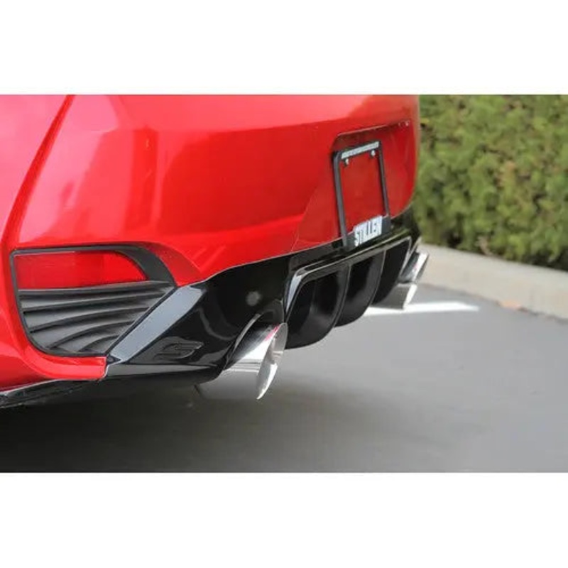 2017-2021 Infiniti Q60 3.0t Cat Back Exhaust [Polished Tips] - 504453