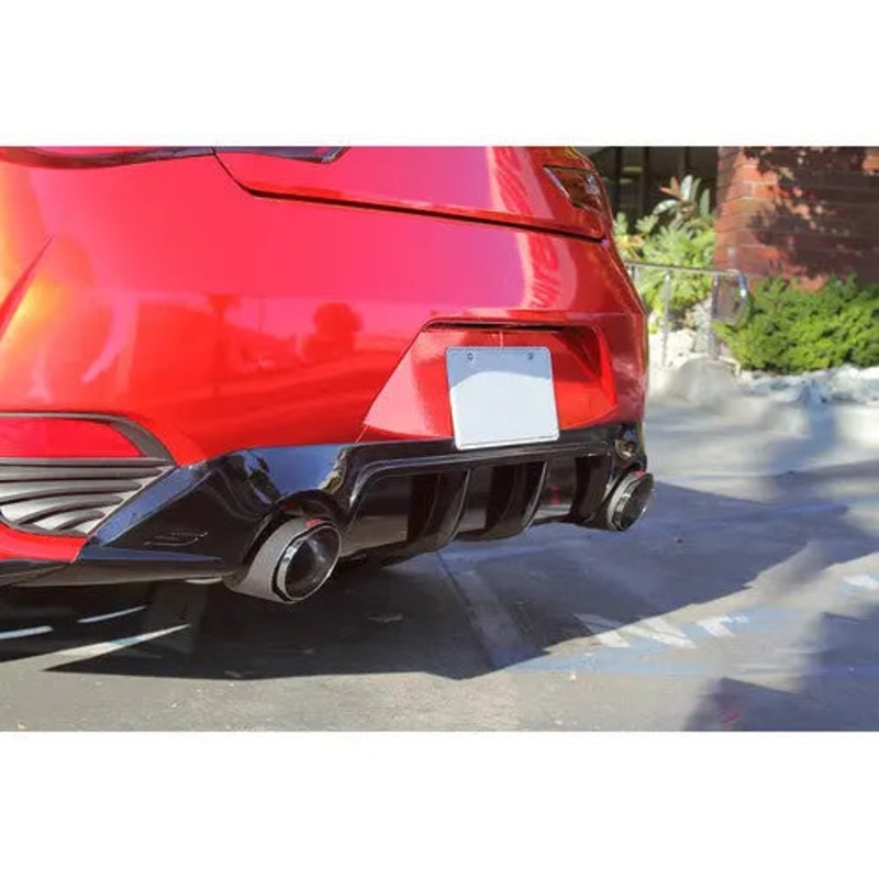 2017-2021 Infiniti Q60 3.0t Cat-Back Exhaust System [Carbon Tips] - 504454