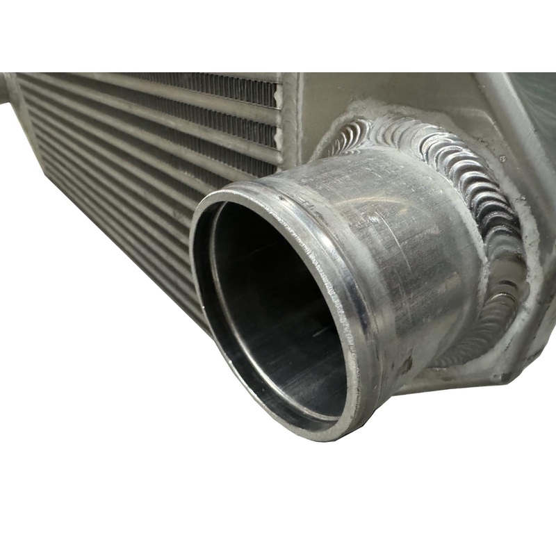 Backdoor Front Mount Intercooler Dual 3" Inlet Outlet Up to 850HP TIG Welds