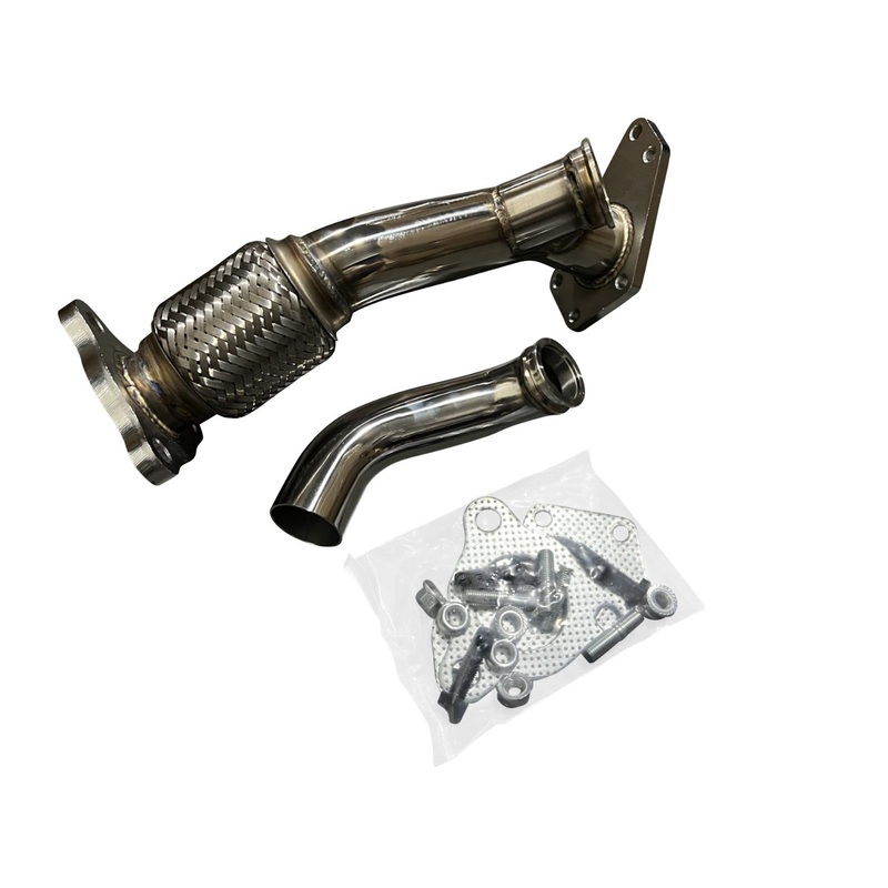 EWG External Wastegate Up Pipe Dump Tube For Subaru Legacy Outback 44mm