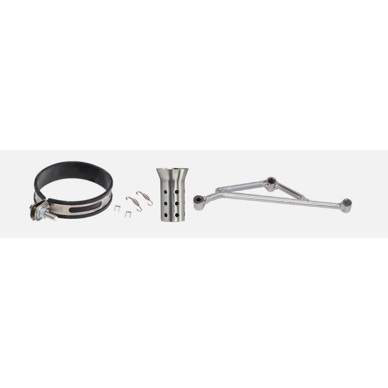 Full Exhaust Muffler Pipe For Honda Ruckus Zoomer GY6 125cc 150cc Stainless 51mm