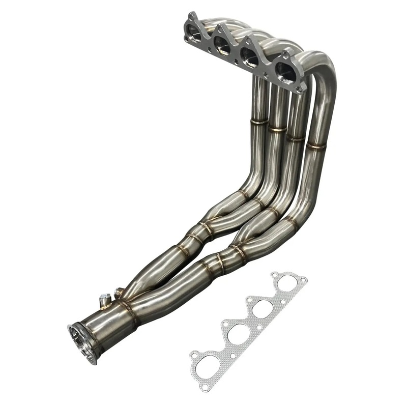 H22 Swap Megaphone Race Header Tri-Y H Series EG EK DC2 4-2-1 & Pre 1965 H Swap Cars 3 Exit