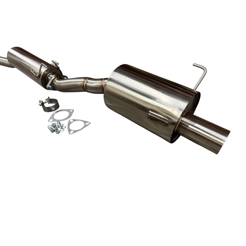 Stainless Steel 2.75" Inch Catback Exhaust System Muffler For Honda Civic EP3 Si Type R