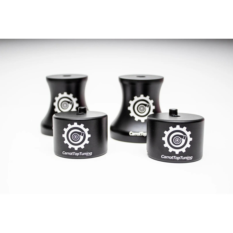 E36 E46 Z3 Z4 Solid Billet Aluminum Motor and Transmission Mount Kit - BLACK V3