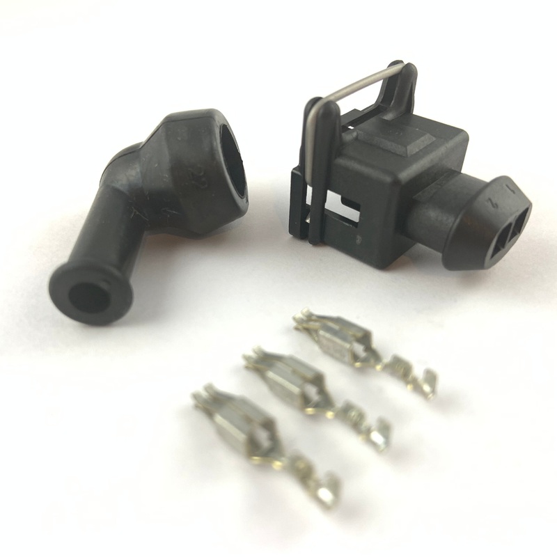 2-Way Connector Kit for Toyota Land Cruiser 3FE", "Coolant Temp ECT w/ Boot (24-20 AWG)