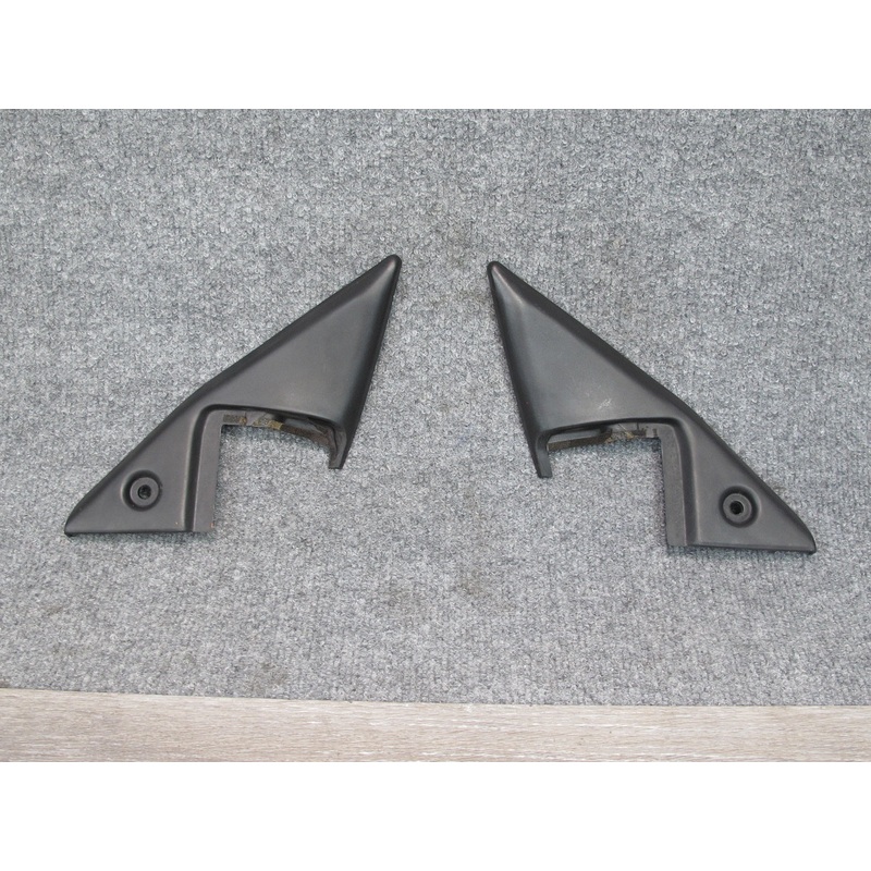 90-96 Nissan Z32 300ZX Set of 2 Door Mirror Corner Trim Cover Panel OEM
