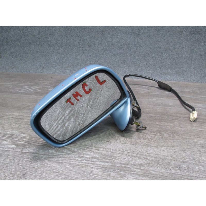 00-05 Toyota MR2 Spyder Left Driver Side Power Door Mirror Blue OEM