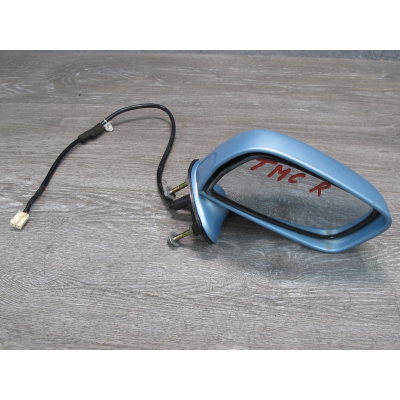 00-05 Toyota MR2 Spyder Right Passenger Side Power Door Mirror Blue OEM
