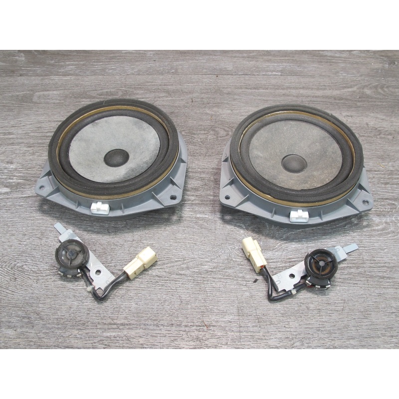 00-05 Toyota MR2 Spyder Set of 4 Left & Right Door Speaker Tweeter OEM