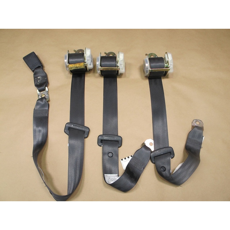 01-05 LEXUS IS300 REAR LEFT CENTER RIGHT SIDE SEATBELT RETRACTOR SET OEM