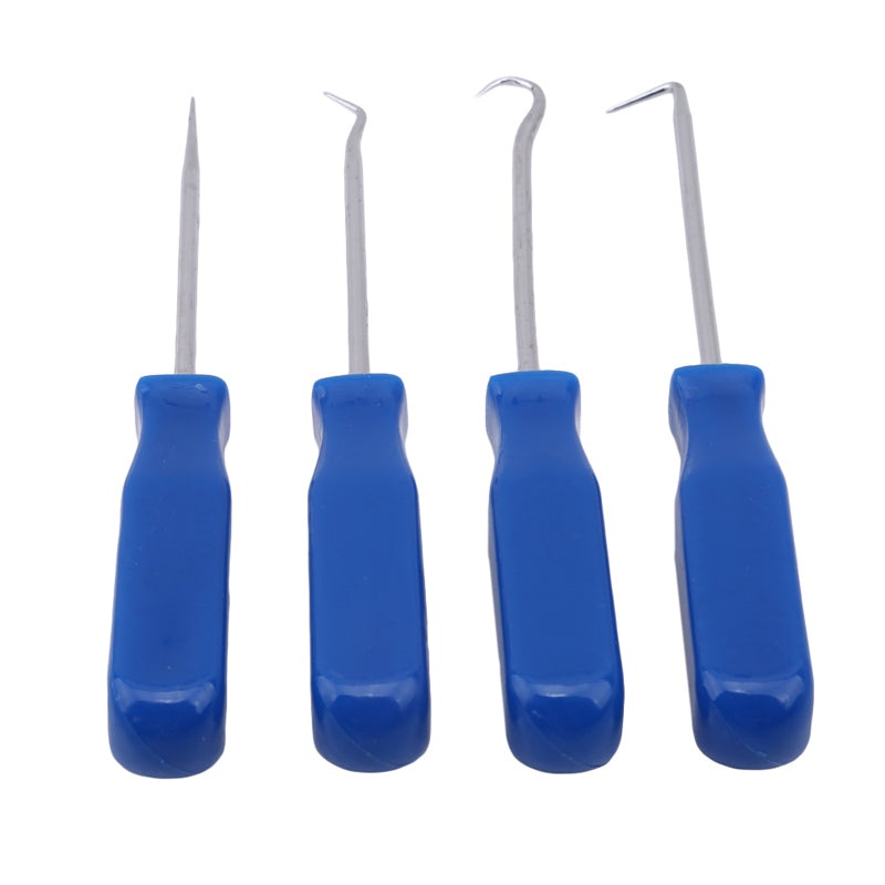 4Pcs 138mm Car Auto Vehicle Oil Seal Screwdrivers Set O-Ring Seal Gasket Puller Remover Pick Hooks Tools Wholesale