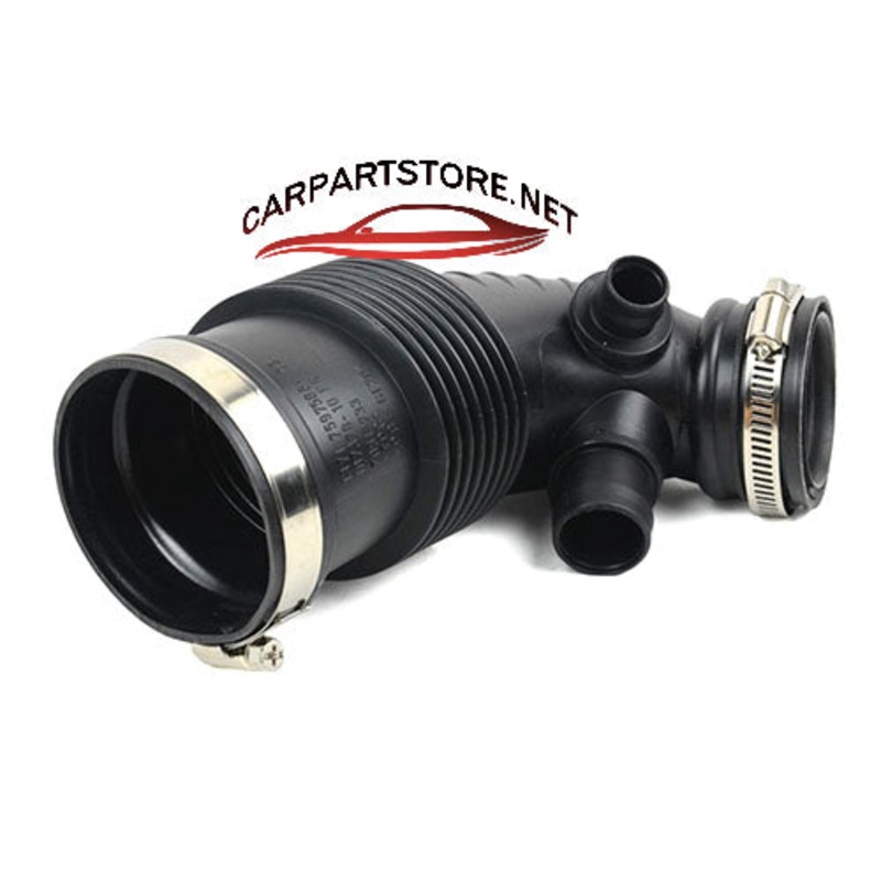 11157608144 11157614690 13717597586 Air Duct Filtered Pipe Air Intake Hose With Steel Ring For BMW