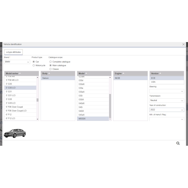 BMW Mini Rolls Royce ETK 2024 Parts Catalog  ONLINE