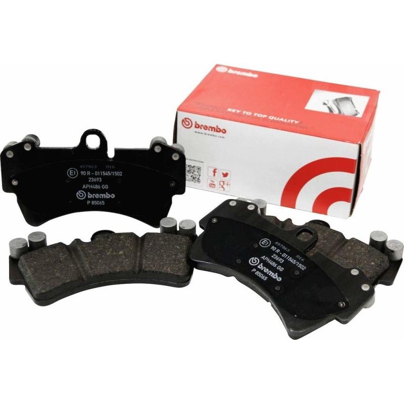 Brembo 06-09 Land Rover Range Rover/Range Rover Sport Front Premium NAO Ceramic OE Equivalent Pad