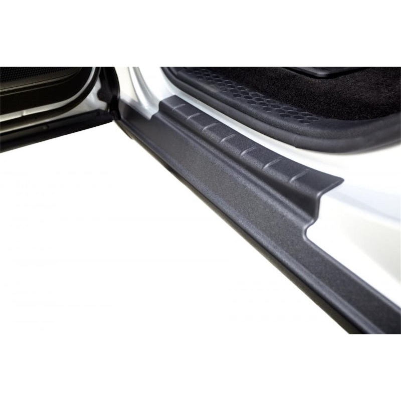 Bushwacker 09-14 Ford F-150 Extended Cab Trail Armor Rocker Panel Cover - Black