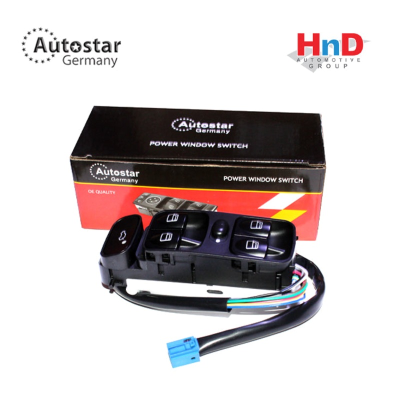 Autostar Germany Window switch Driver side, Front MERCEDES-BENZ C-Class Saloon (W203) 2038210679